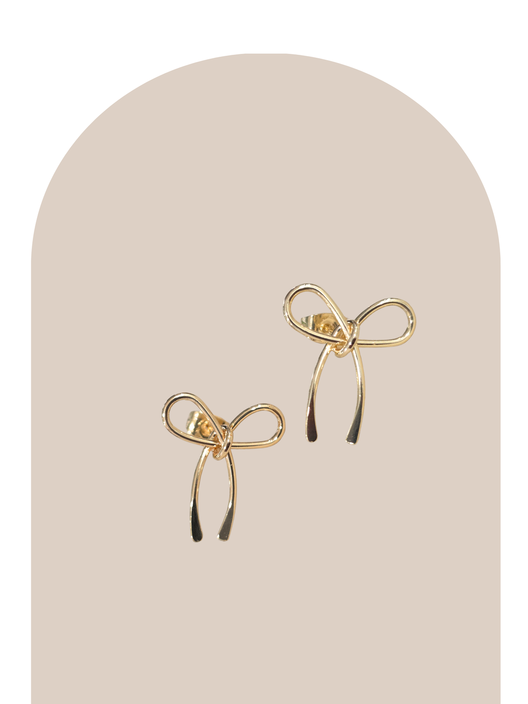 Dainty Bow Stud