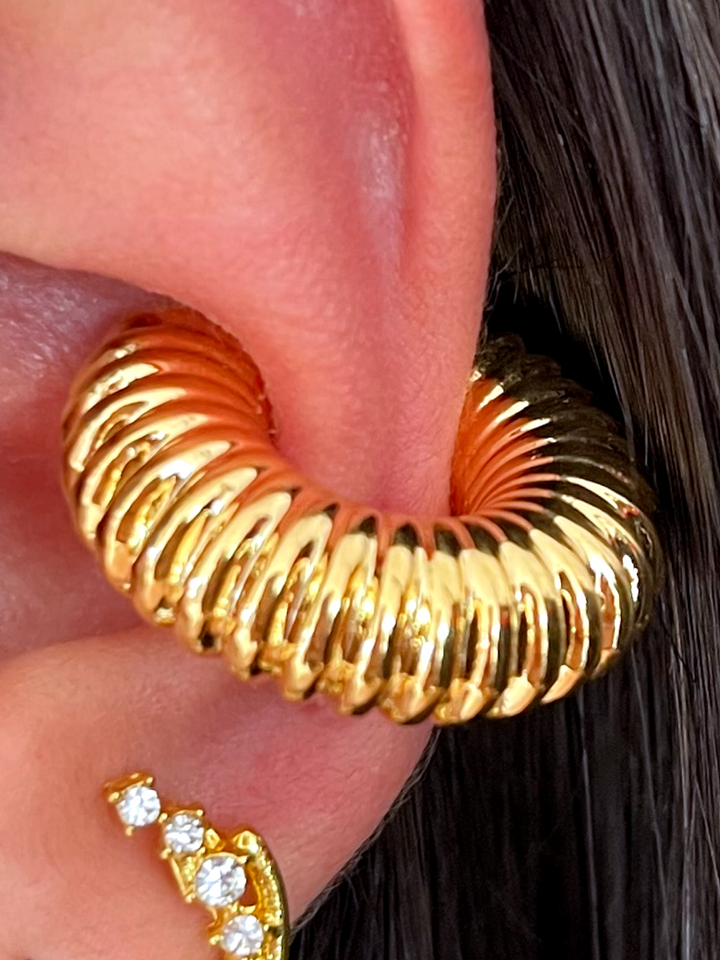 18K Gold Filled Gabriela Ear Cuff