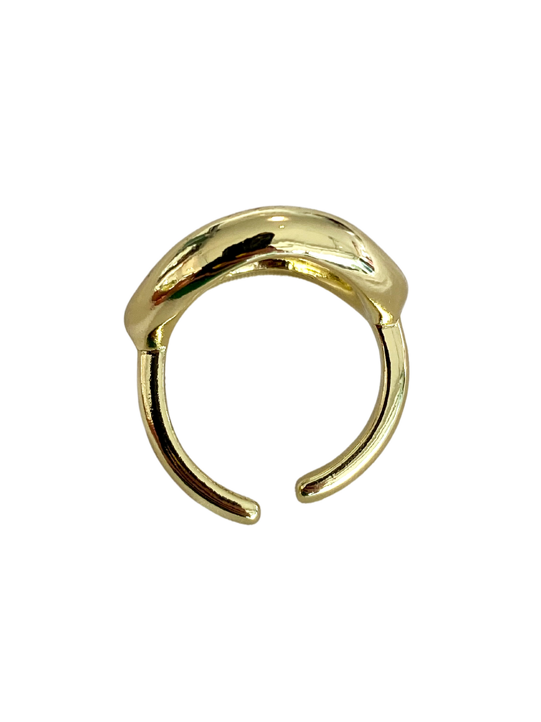 18K Gold Plated Circle Ring