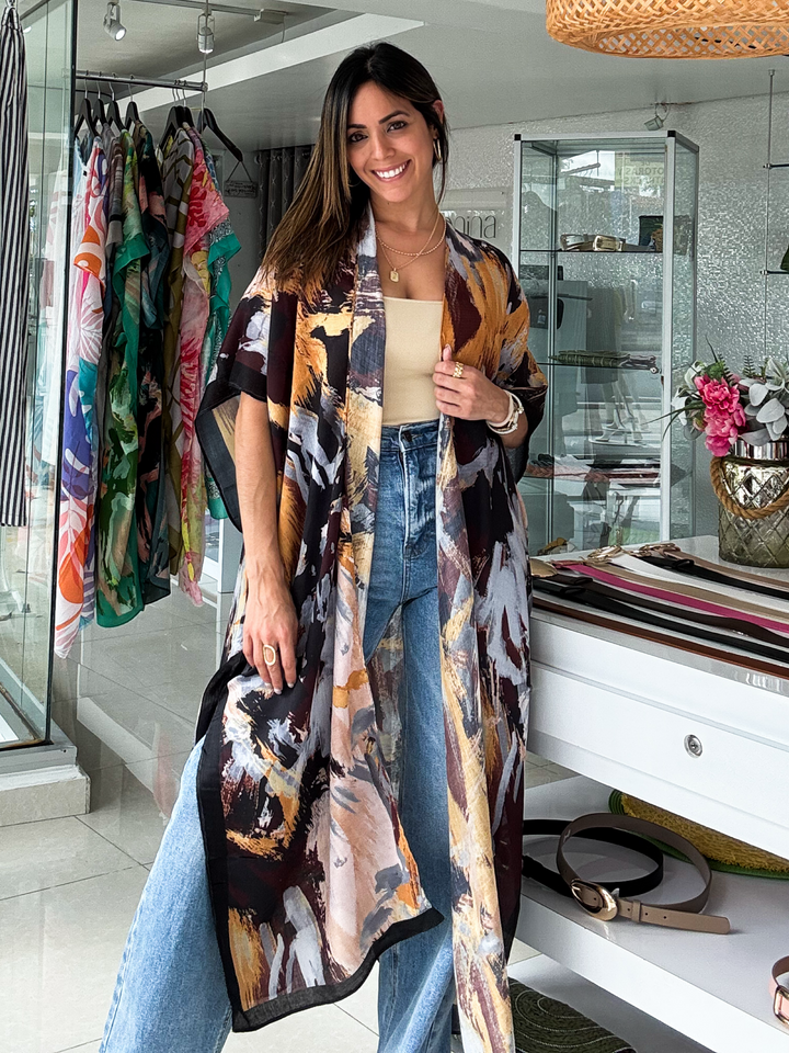 Earthy Kimono