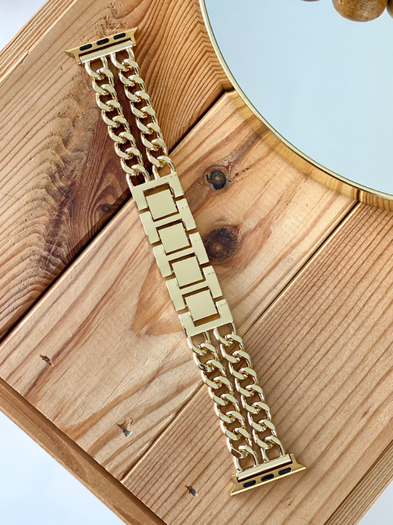 Apple Watch / Gold Bracelet