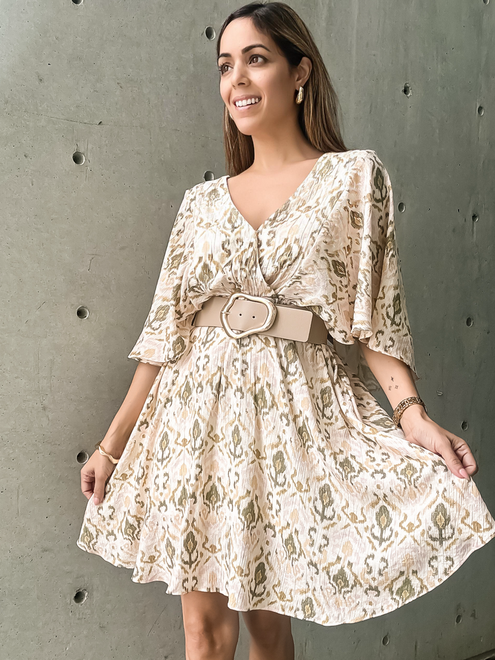 Boho Chic Mini Dress