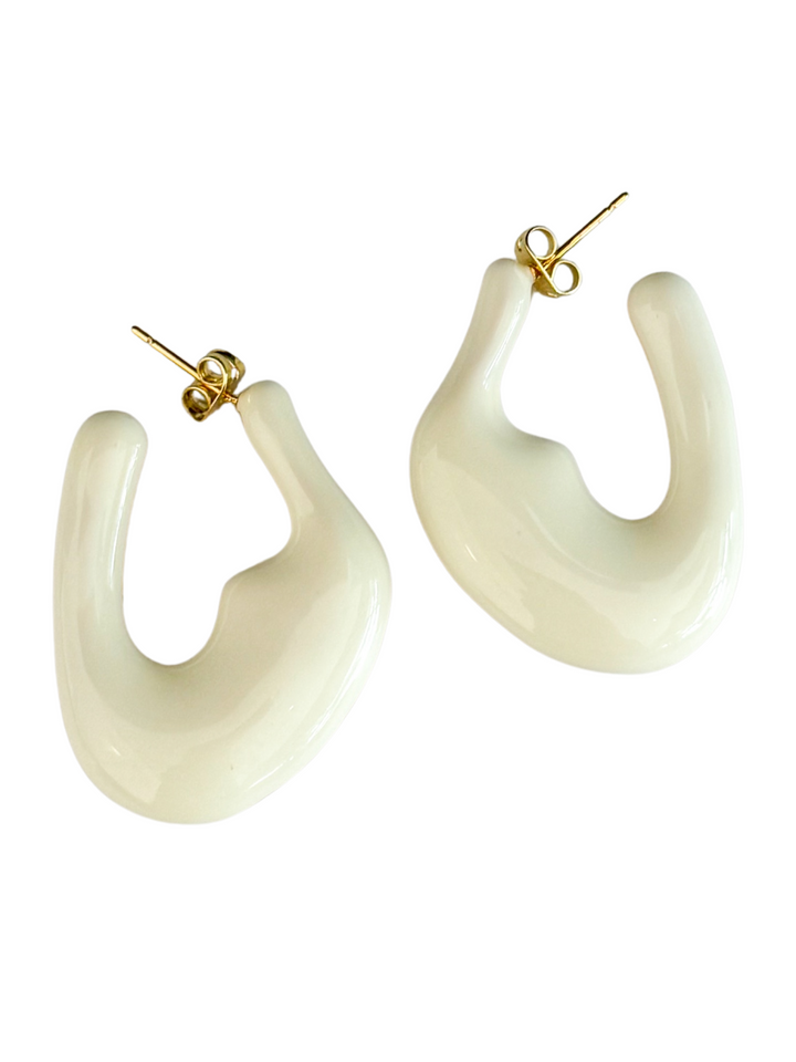 18K Gold Plated Reversible Earrings