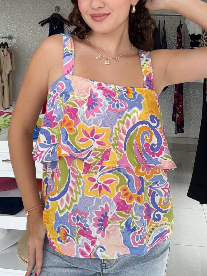 Floral Summer Top