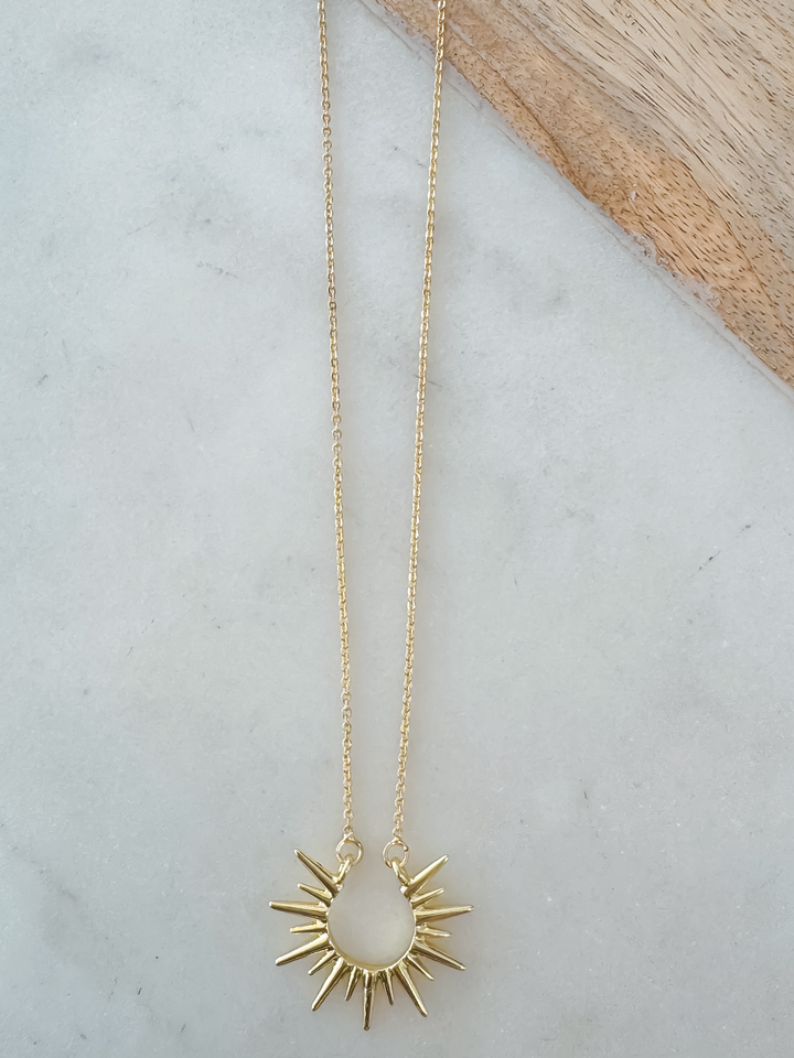 18K Gold Plated Sunny Necklace