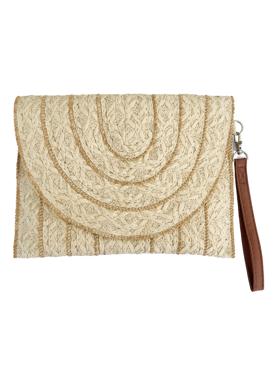 Raffia Amalia Clutch