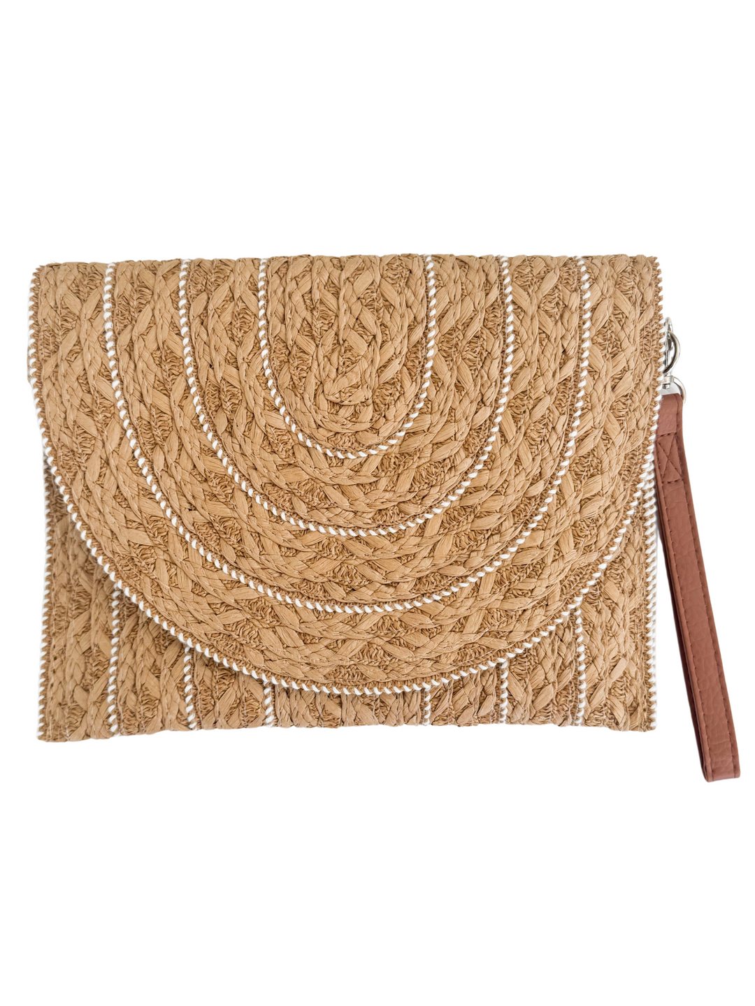 Raffia Amalia Clutch