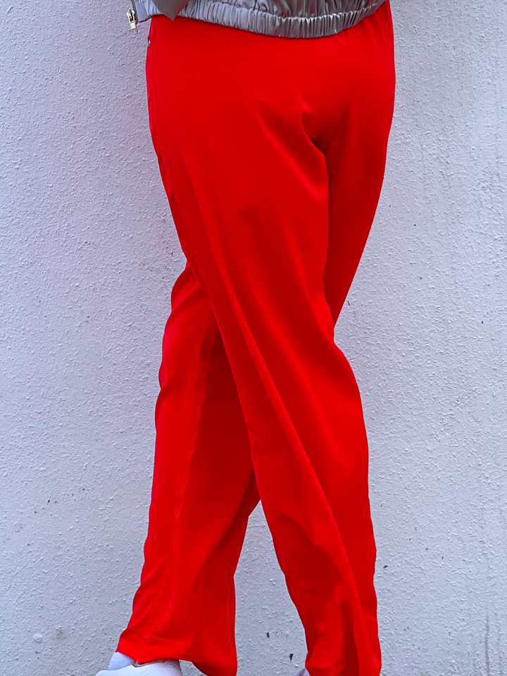 Vibran Red Color Pant